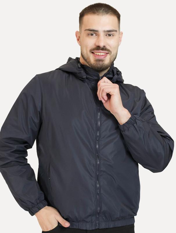 Jaqueta Dixen Masculina Corta-Vento Nylon Azul Marinho - Jaqueta